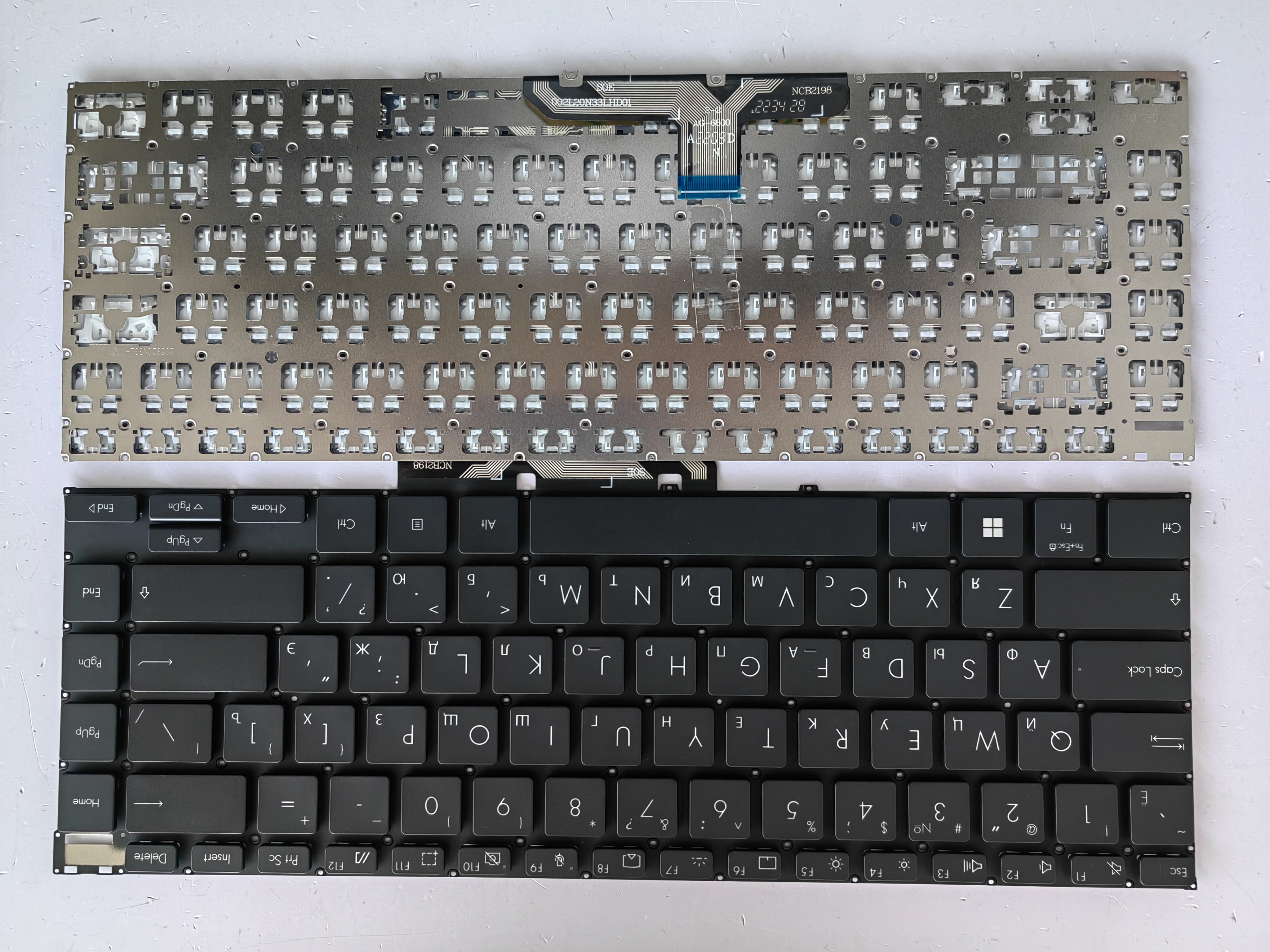 Picture of New Replacement Laptop Keyboard For ASUS UX5400 light transmission BLACK RU Layout